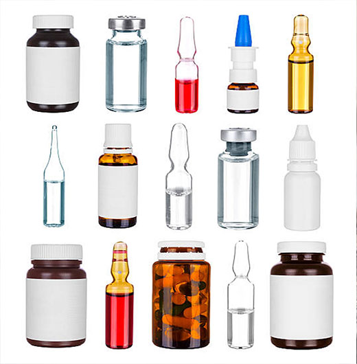 Glass Containers for Sanitary& medicine