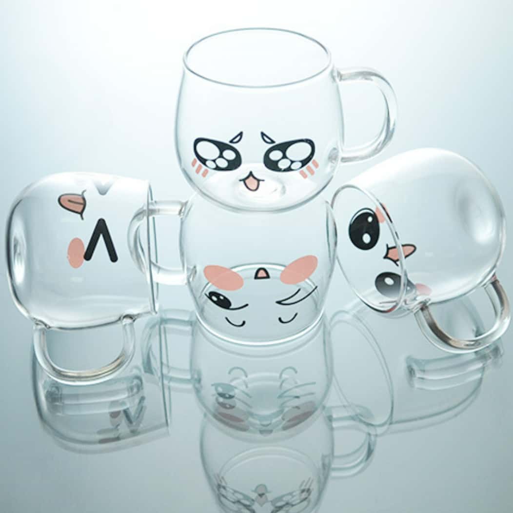 Glass cups