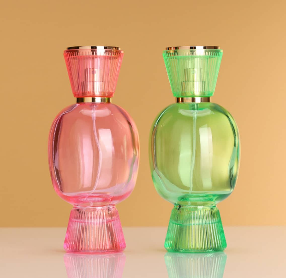 New creative candy-shaped glass perfume bottles 100ml