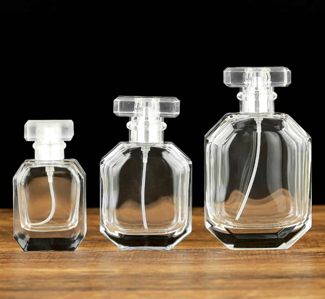 Classic hexagon perfume bottles 30ml 50ml 100ml