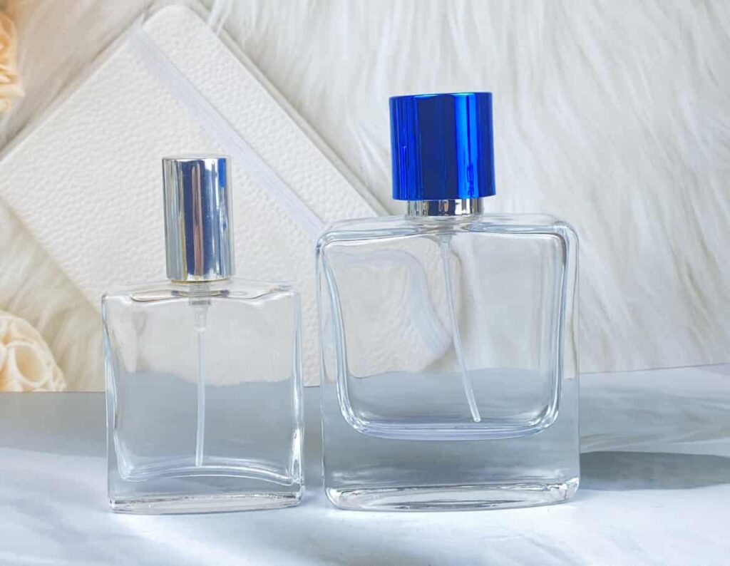 Square perfume bottles 100ml 