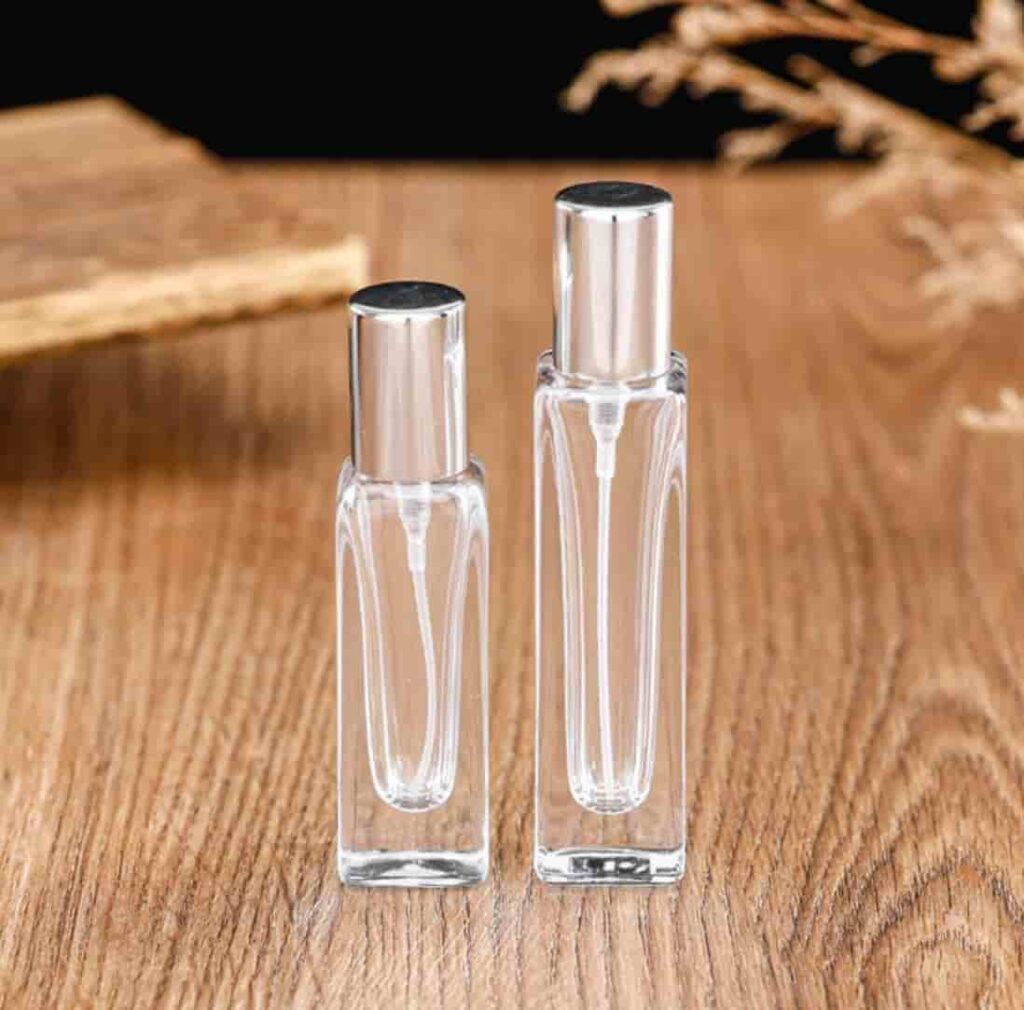 Classic small square perfume bottles 8ml 10ml 