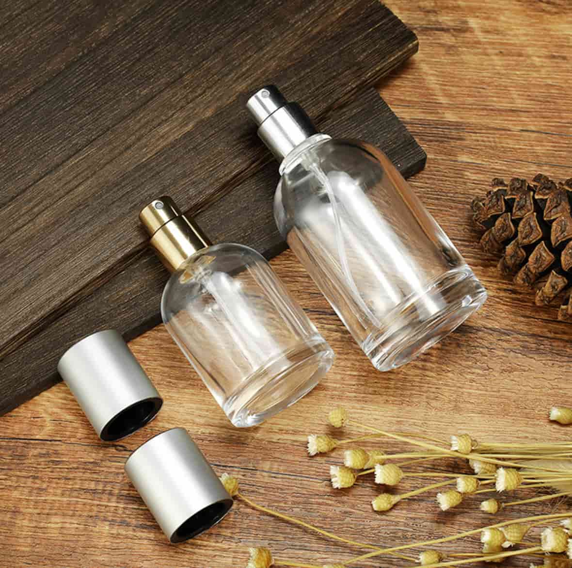 Round perfume bottles 30ml 50ml 100ml