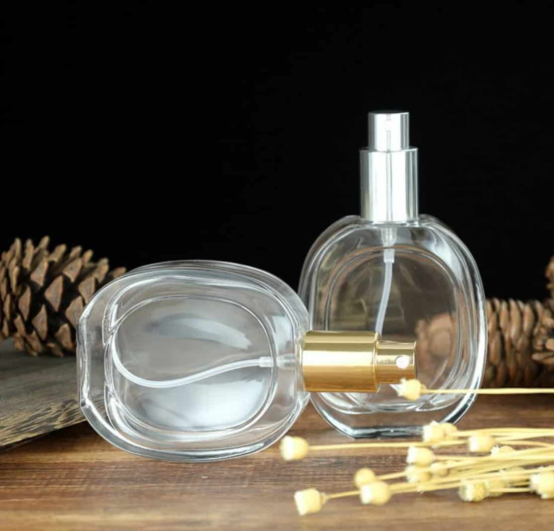 Oval perfume bottles 50ml