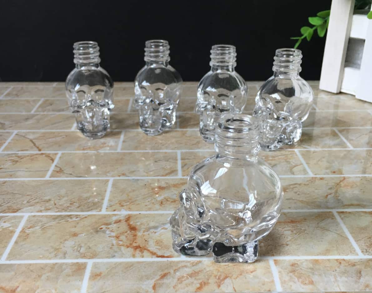 Skull dropper bottle 30ml 60ml 120ml