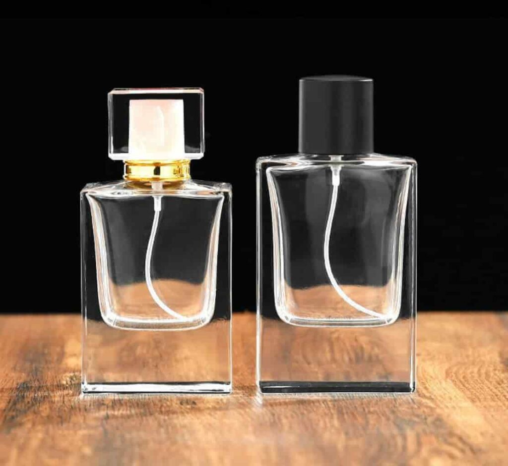 Square perfume bottles 50ml 