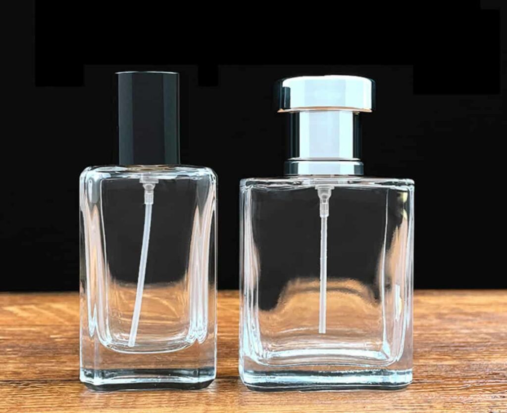 Square perfume bottle 30ml 50ml 