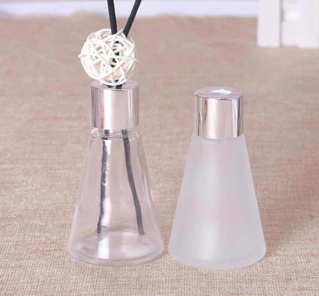 Taper shape glass diffuser bottles 50ml 80ml 