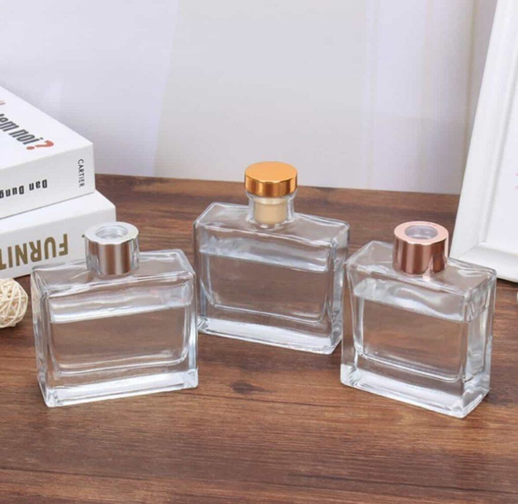 Square diffuser bottles 100ml 