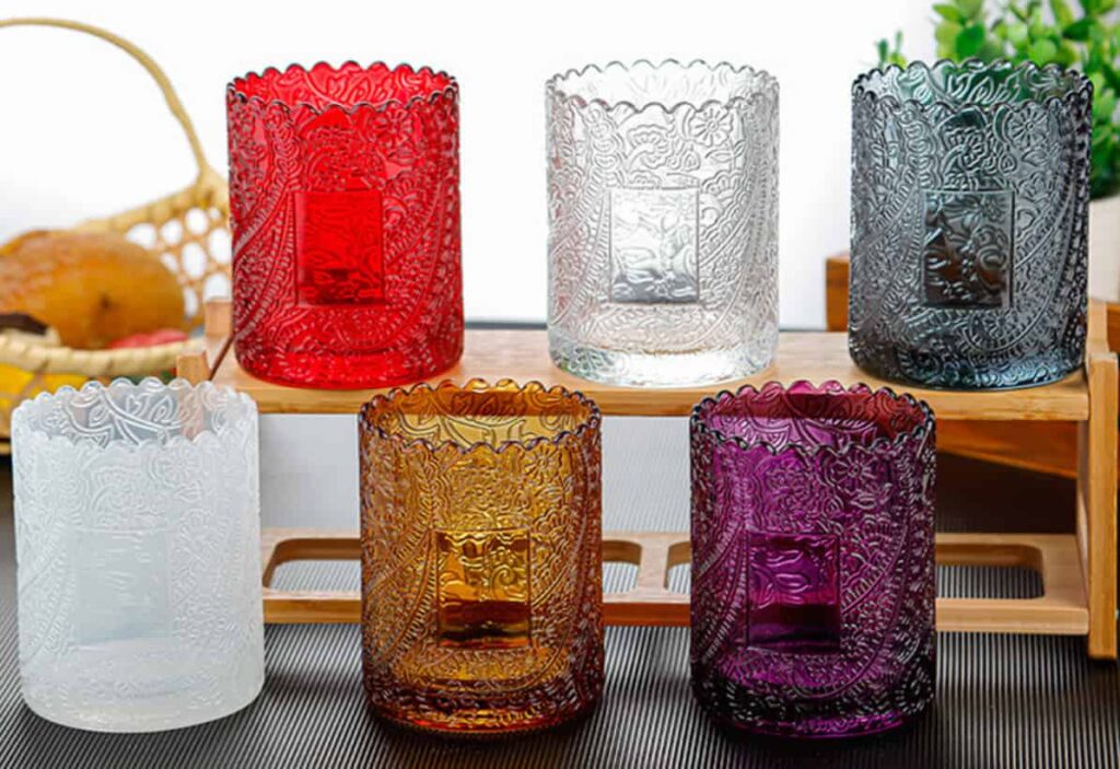 Wholesale 220ml 315ml 450ml Empty Clear Glass Candle Jars With Lids Jar  With Metal Bamboo Cork Lid For Candle Making In Bulk Wholesale Price Ship  By Sea Only Lencm From Yi009, $2.45