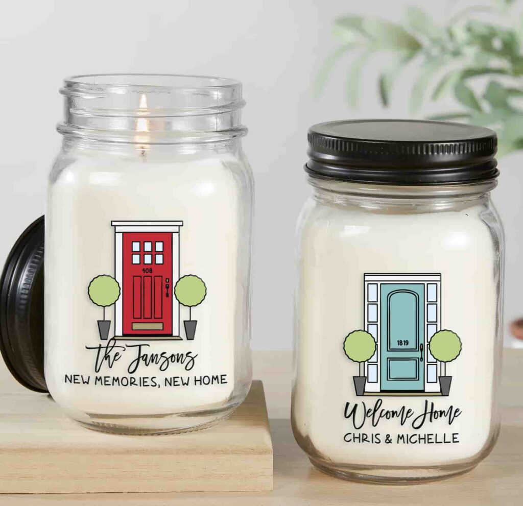 Mason candle jars for soy wax candle 