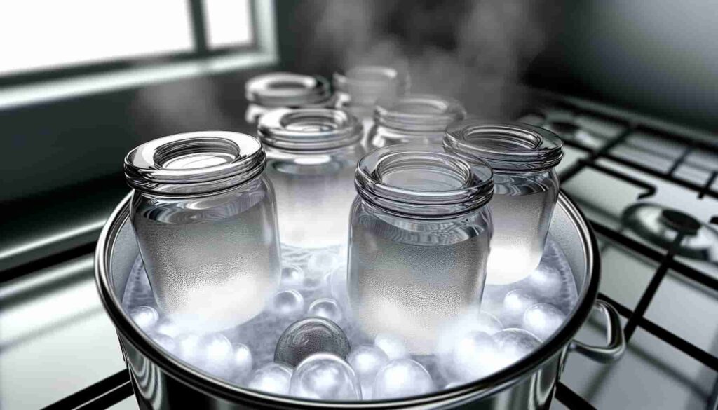 glass jars